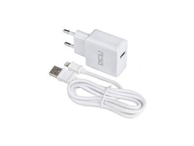 DCU TECNOLOGIC BRAND Dcu Tecnologic Charger Usb 5v 2.4a + Cable Lightning 1m Blanc