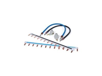 DEBFLEX  Kit de c&acirc;blage 1 rang&eacute;e pour tableau &eacute;lectrique