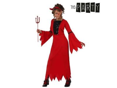 GENERIQUE D&eacute;guisement diablesse &agrave; paillettes enfant Halloween