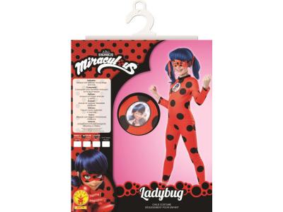 RUBIE S FRANCE Rubie's - D&eacute;guisement Tikki Ladybug Miraculous - S/3-4 ans / rouge
