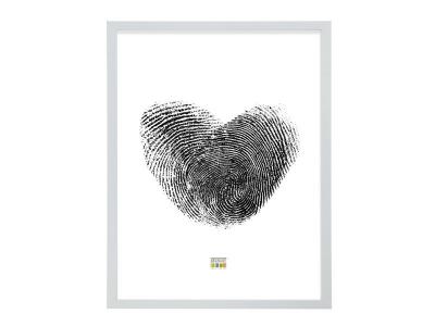  Deknudt Frames S44CD1 Basic Cadre Photo Bois/MDF Argent&eacute; 30 x 40 cm