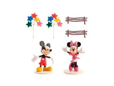 Kit de d&eacute;corations de g&acirc;teau Mickey et Minnie