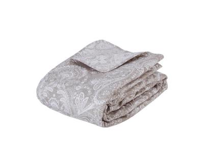 ATMOSPHERA CREATEUR D INTERIEUR Dessus de lit lin Marie 240x260 + 2 t&ecirc;tes d''oreillers lin 60x60