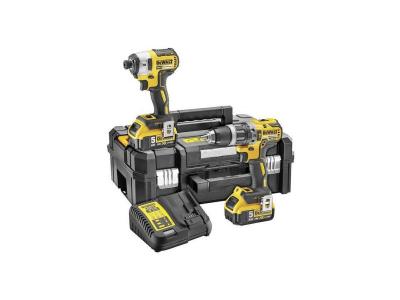 DEWALT  kit dck266p2t (dcd796 dcf887 2 x 5,0 ah dcb115 tstak ii)