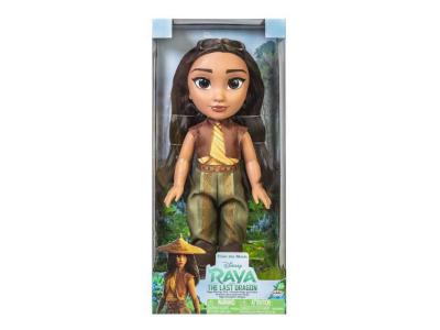DISNEY RAYA Raya et Le dernier Dragon, Poup&eacute;e Raya 38 cm 214574 Vert