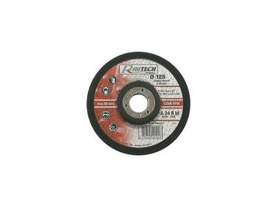 RIBIMEX Ribitech PRDAEA125 Disque d'&eacute;bavurage en acier 125 x 6,4 x 22,2 mm