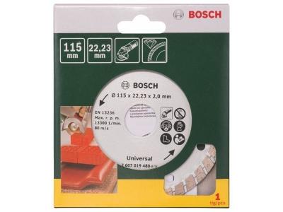 BOSCH  Accessories 2607019480 Disque diamant pour Meuleuse Turbo 115 mm