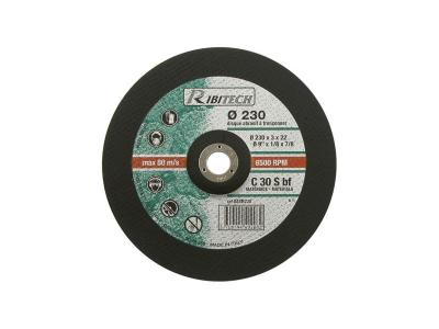 RIBIMEX Disque &agrave; Tron&ccedil;onner Mat&eacute;riaux 230x3,2x22,2
