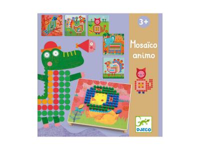 DJECO Kit mosa&iuml;que  - Mosa&iuml;co animo - 230 pcs