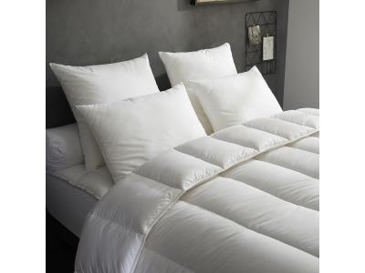 DODO  - Lot de 2 Oreillers Top Soutien - Ferme 60 x 60 cm Blanc