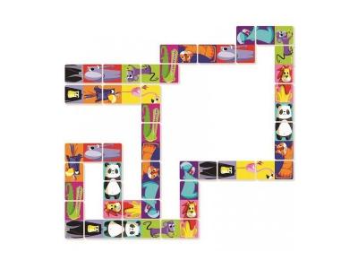  Janod Dominoes Game Dominos Jungle Multicolore 3-7 Years
