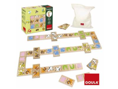 DISET Goula Zoo jeu de domino 28 pierres