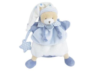DOUDOU ET COMPAGNIE Marionnette Ours Petit Chou Multicolore 