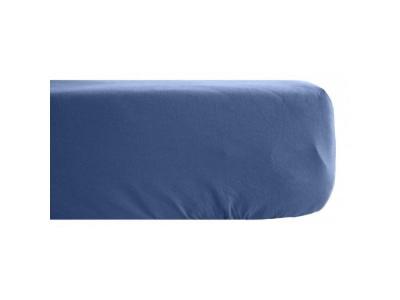 VENT DU SUD Drap housse Palace pur coton teint lav&eacute; 63 fils/cm&sup2; 