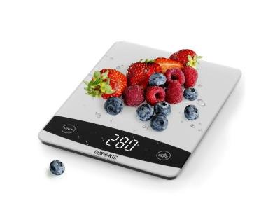 DURONIC  KS1009 Balance de cuisine num&eacute;rique compacte tr&egrave;s fine - 5 kg