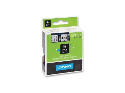 DYMO  Ruban D1 Standard - noir/blanc 9 mm - 7 m