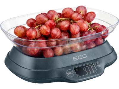 ECG KV 1120 SM - Balance de cuisine avec bol - Jusqu'&agrave; 5Kg 