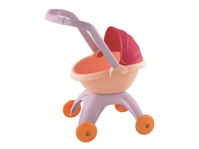 ECOIFFIER Jouets  &ndash; 2847 - Landau pour poup&eacute;es Nursery &ndash; D&egrave;s 18 mois &ndash; Fabriqu&eacute; en France