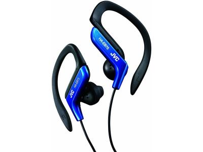 JVC Ecouteurs clip sport ajustables finition bleue  ha-eb75-a-e nc