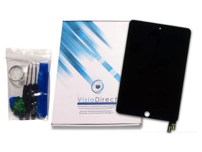 Visiodirect Ecran Complet pour iPad Mini 4 Noir vitre Tactile + ecran LCD + Outils