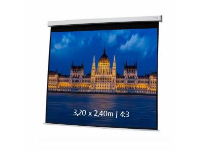 KIMEX  Ecran de projection motoris&eacute; 3,20x2,40m 4:3