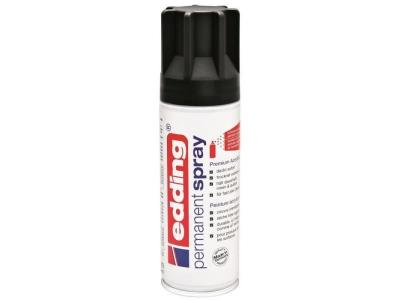 EDDING  e5200 spray de peinture d&eacute;co toutes surfaces noir fonc&eacute;