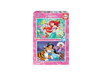 EDUCA BORRAS  2x48 Ariel+jasmin Multicolore 9-12 Years