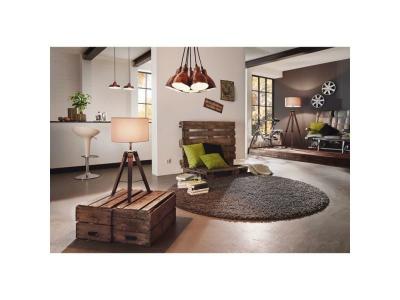 EGLO Lampe de plancher couleur taupe 150 cm  Lantada
