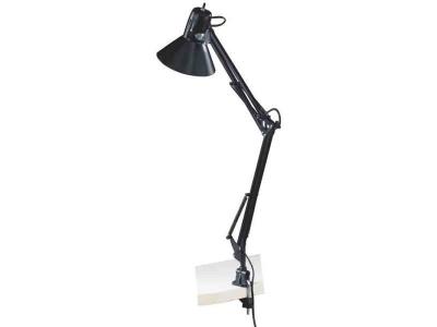 GENERIQUE Lampe de bureau FIRMO 1 ampoule noir brillant