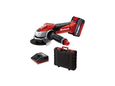 Meuleuse D'angle Einhell TE-AG 115 - 720W, 115mm, 11000 Tours/min, Avec Blocage D'arbre Et Poignée Supplémentaire | Parfaite Pour Coupe Et Meulage