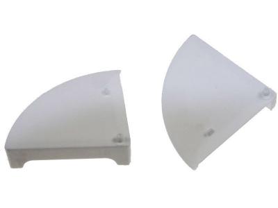 AIRLUX Embout de visiere gauche et droit blanc pour hotte  Z00SP014400B