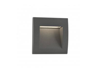 FARO BARCELONA  70148 SEDNA-3 LED Lampe encastrable gris fonc&eacute;