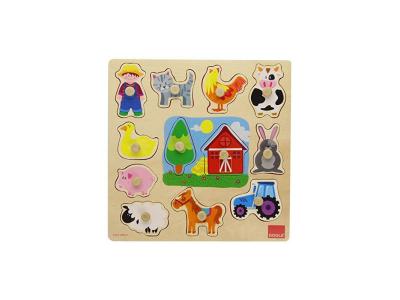 GOULA Puzzle  Silouhettes Ferme 