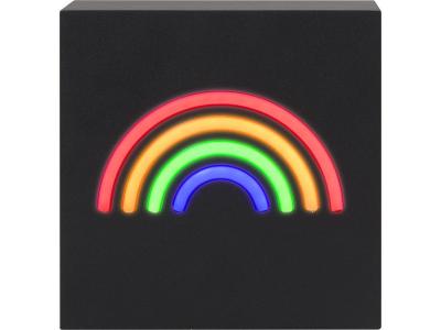 BIGBEN INTERACTIVE Enceinte Bluetooth - Mod&egrave;le N&eacute;on S Rainbow Noir ColorLight 