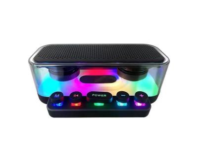 YONIS Enceinte Bluetooth Subwoofer Lumineuse Sans Fil Autonomie &Eacute;lev&eacute;e Compatible Mult