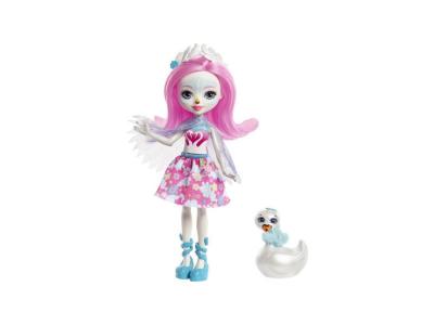 ENCHANTIMALS Mini-Poup&eacute;e 15 cm -  - Cygne