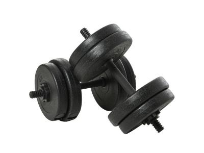 HOMCOM  - halt&egrave;res - HDPE - 35x22x22cm - Noir