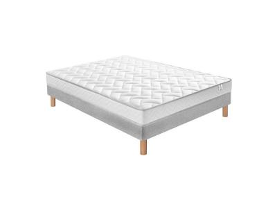 DOUCES NUITS Ensemble Mawi Mousse 25 kg/m3 + Sommier Base Ferme 140x200