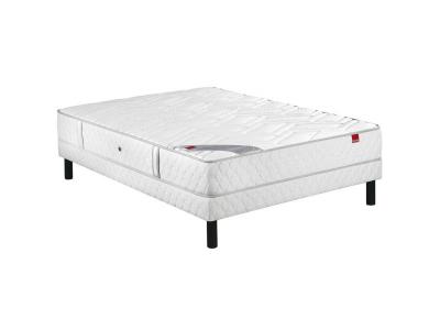 EPEDA Ensemble  Ressorts Multi Actif Paillette + Sommier + Pieds 160x200 