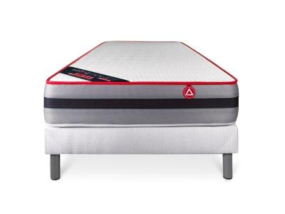 VITALIT Ensemble Matelas Sommier 90x200 cm - Vitalpower Recover