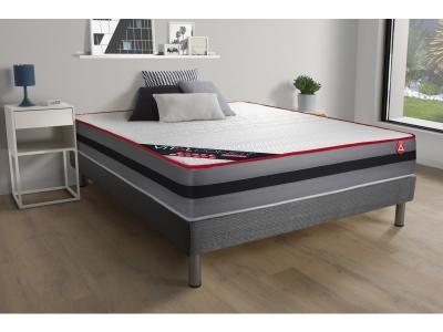 VITALIT Ensemble Sommier Matelas 200x200 VITALPOWER RECOVER - 26cm - Equilibr&eacute;