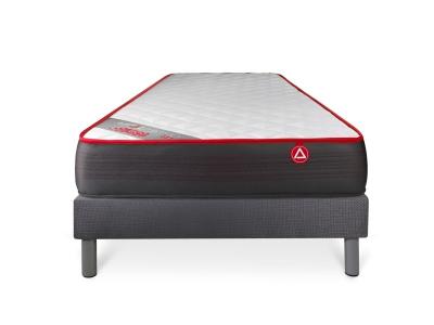 VITALIT Ensemble Sommier Matelas 90x200 VITALMEMO ONE - 24cm - Ferme