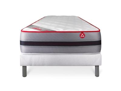 VITALIT Ensemble matelas 90x200 Mousse polyur&eacute;thane &agrave; m&eacute;moire de forme - 26 cm