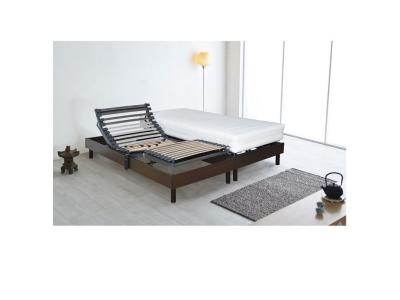 ESSENZIA Literie electrique  Zen Ensemble DETENTE marron, Classic ressorts 80x200 Ressorts - Blanc