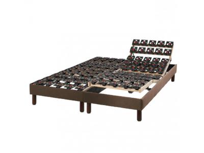 ESSENZIA Ensemble matelas relaxation 90x200 cm ressorts - vitalite + sommier classic relaxation