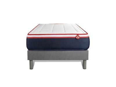 VITALIT Ensemble matelas ressorts ensach&eacute;s et m&eacute;moire de forme + sommier 90x190 cm  - VITAL FORM