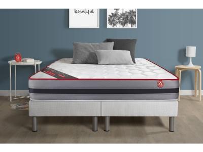 VITALIT Ensemble Matelas Sommier 2x90x200 cm - Vitalspring Recover