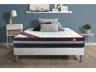 VITALIT Ensemble Matelas Sommier 160x200 cm - Vitalspring Zen