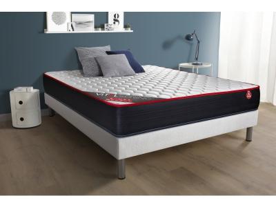 VITALIT Ensemble Sommier Matelas 140x190 VITALSPRING - 24cm - Ferme