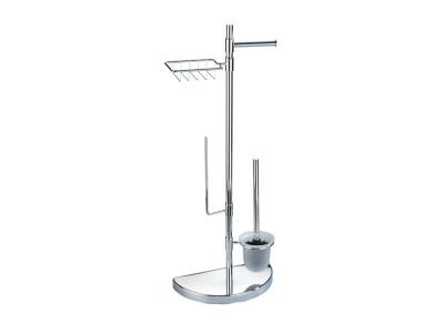 WENKO  - WC-Center &agrave; encombrement r&eacute;duit - Avec 4 supports pivotants